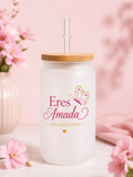 Vaso de Vidrio Eres Amada Collection