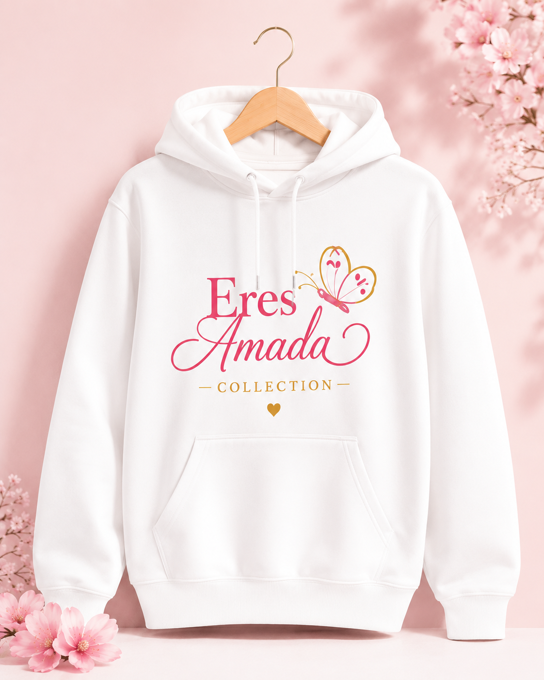 Hoodie Eres Amada Collection | Ropa Cristiana para Mujeres